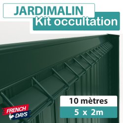 Kit_Occultation_PVC_Rigide_Vert_JARDIMALIN_10m