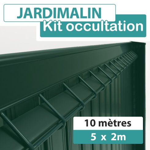 Kit_Occultation_PVC_Rigide_Vert_JARDIMALIN_10m