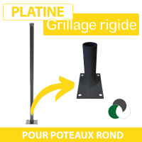Platines_pour_Poteaux_Ronds_de_Grillage_Rigide