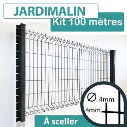Kit_Grillage_Rigide_Gris_Anthracite_JARDIMALIN_A_Sceller_100m