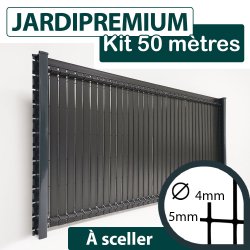 Kit_Grillage_Rigide_Gris_Anthracite_JARDIPREMIUM_Avec_Occultation_50m