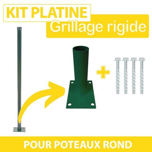 Kit_Platine_Vert_pour_Poteau_Rond_de_Grillage_Rigide
