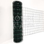 Grillage Soudé Vert - JARDIMALIN - Maille 100 x 75mm - 1,80 mètre