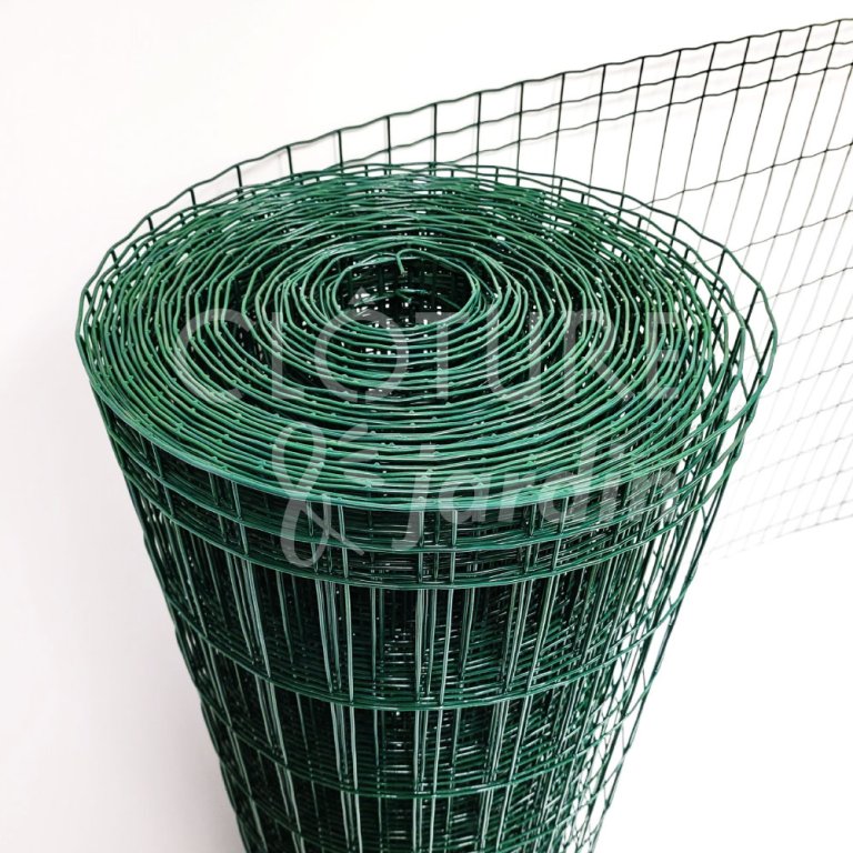 Grillage Triple Lisière Vert - - Maille 100x50 mm - H 1.20m