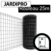 Grillage Soudé - JARDIPRO - Maille 100 x 50mm - Triple lisière