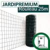 Grillage Soudé Vert - JARDIPREMIUM - Maille 100 x 50mm - 1 mètre