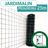 Grillage Soudé Vert - JARDIMALIN - Maille 100 x 75mm - 1 mètre