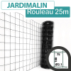 Grillage Soudé Gris Anthracite - JARDIMALIN - Maille 100 x 75mm - 1 mètre