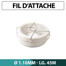 Fil_d'Attache_Blanc_Diametre_1,10mm_Longueur_45m