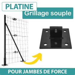 Platine_pour_Jambe_de_Force_Grillage_Souple_en_Rouleau_Grise