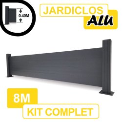 Kit_cloture_aluminium_JARDICLOS_Sur_platines_8x0.40m