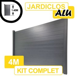Kit_cloture_aluminium_JARDICLOS_A_Sceller_4x1.40m