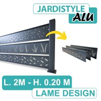 Lame_Design_Aluminium_Gris_Anthracite_2_mètres