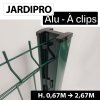 Poteau_à_Clips_Vert_JARDIPREMIUM