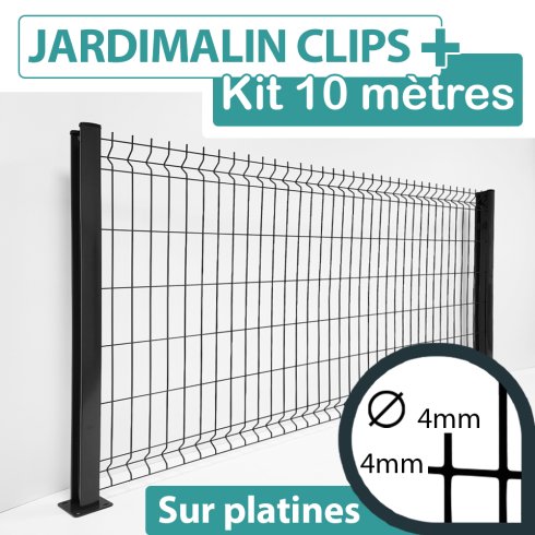 Kit_Grillage_Rigide_Gris_Anthracite_JARDIMALIN+_Sur_Platines_Kit_10m