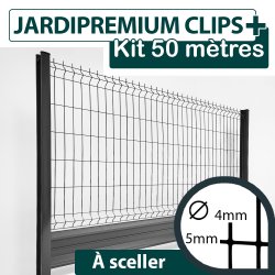 Kit_Grillage_Rigide_Gris_Anthracite_avec_Soubassement_Aluminium_JARDIPREMIUM+