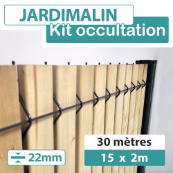 Kit Occultation Bois Clair Jardimalin 30M
