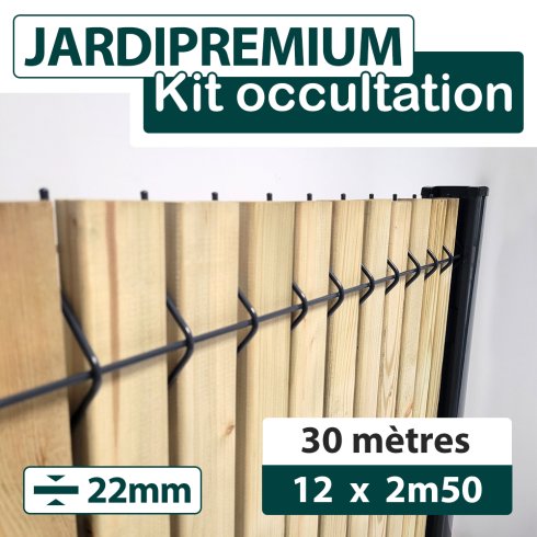 Kit Occultation Bois Clair Jardipremium