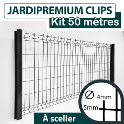 Kit_Grillage_Rigide_Gris_Anthracite_JARDIPREMIUMCLIPS_A_Sceller_50m