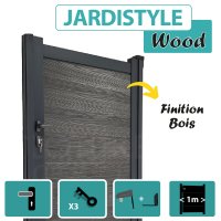 Portillon Composite - Gris Anthracite