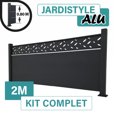 Kit_Cloture_Aluminium_Gris_Anthracite_Design_Avec_Lisere_Sur_Platines_2m