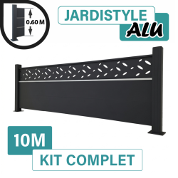 Kit_Cloture_Aluminium_Gris_Anthracite_Design_Avec_Lisere_Sur_Platines_10m