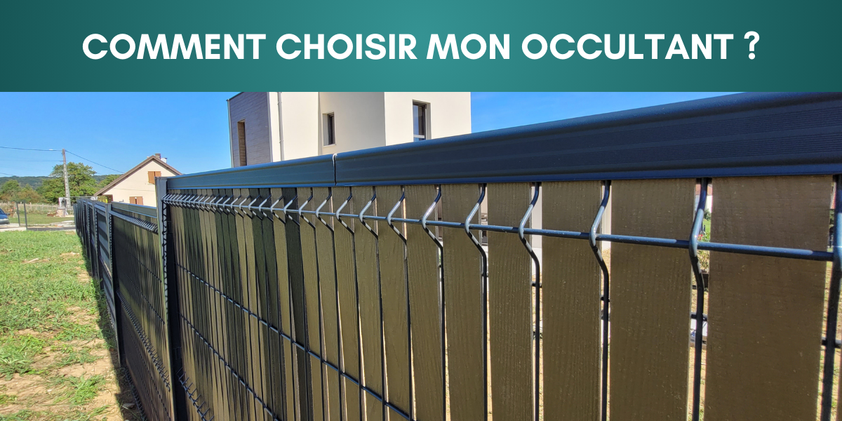 Comment choisir mon occultant pour grillage rigide ?