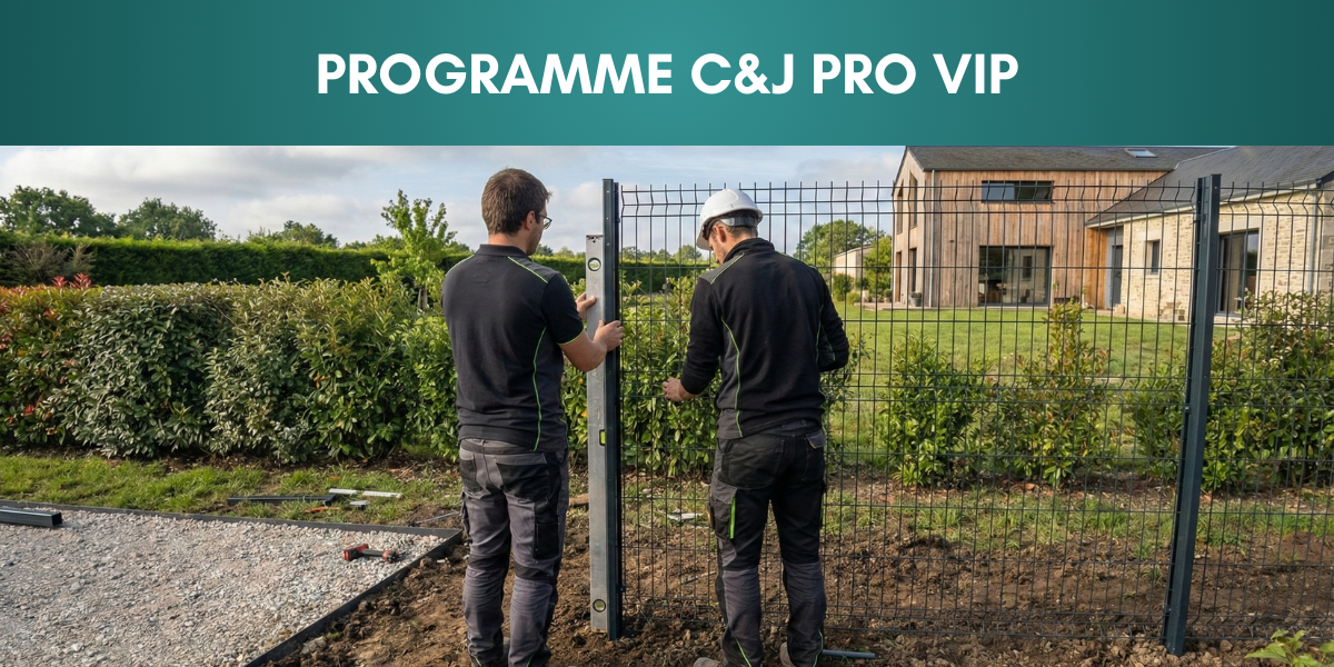 Professionnels de la pose de cl&ocirc;ture : une prestation sur mesure