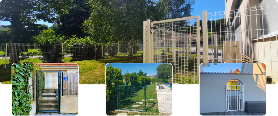 Portillon de jardin adapte a votre projet de cloture