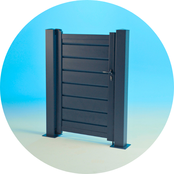Portillon aluminium