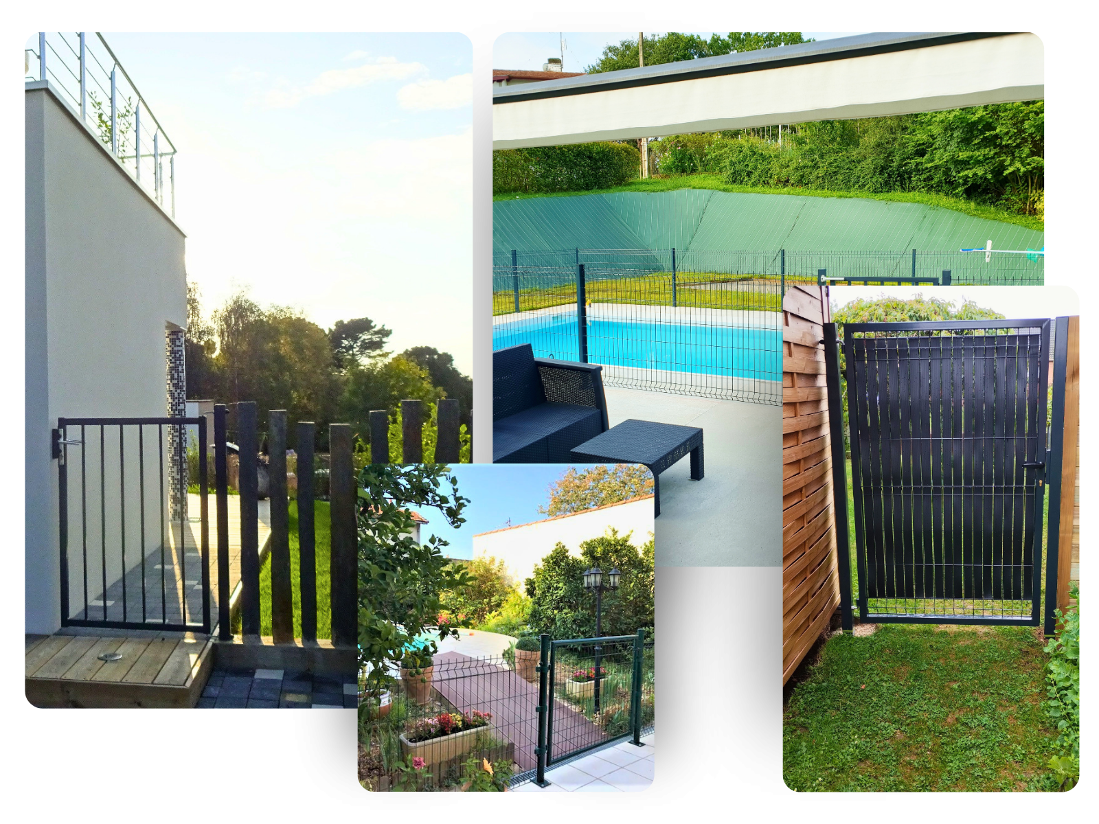 Portillon de jardin pour completer une cloture