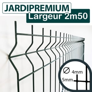 JardiPremium - Largeur 2.5m - Fil 4/5mm