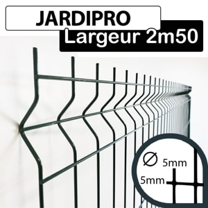 JardiPro - Largeur 2.5m - Fil 5mm